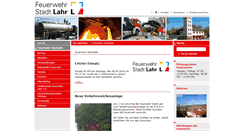 Desktop Screenshot of feuerwehr-lahr.de