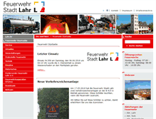 Tablet Screenshot of feuerwehr-lahr.de