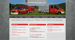 Desktop Screenshot of feuerwehr-lahr.org